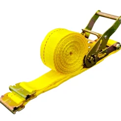VEVOR E Track Ratchet Strap, 18PCS 2" x 15' E-Track Straps 4400 LBS Breaking Strength, with Polyester Webbing & Spring Fitting & Ratchets, Durable Tie-Downs for Motorcycles, Tire, Trailer Loads