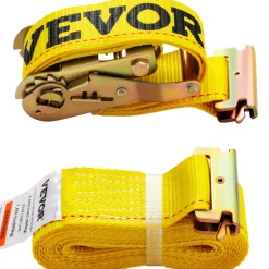 VEVOR E Track Ratchet Strap, 18PCS 2