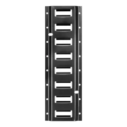 VEVOR E-Track Tie-Down Rail Kit, 4 Pack 1.3 ft E Tracks Set, 21 Pcs Includes 2 Ratchet Straps & 4 O-Rings & 4 Tie-Offs with D-Ring & 2 Single Slots & 8 End Caps & 1 Bag, Fit for Garages Vans Trailers