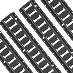 VEVOR E Track Tie Down Rail Kit, 5' Steel Rails, 4 Pack, Secure Cargo & Heavy Loads Up to 2000 lbs, Heavy Duty Etrack Rails with Screws for Garages, Vans, Trailers, Motorcycle Tie Downs, ATV Mountings