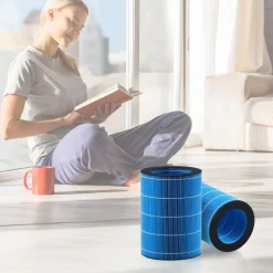 VEVOR Evaporative Humidifier Replacement Filter, 2-Pack, Compatible with VEVOR 5L(1.32G) Model BZT-234 Evaporative Humidifier, Easy to Install for Prolong Filter Life