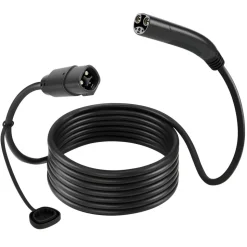 VEVOR EV Charger Extension Cable for Tesla, 48Amp 40 ft Max 240V 11.52 kW with NACS Plug, EV Extension Cord for Level 1/2 Tesla Mobile/Wall Connector/Destination Charger, Model Y/X/3/S, Carrying Bag
