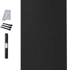 VEVOR Exercise Mat, Non Slip High Density Premium Yoga Mat, Exercise Yoga Mat for Men & Women, Fitness & Exercise Mat with Bag & Carry Strap, for All Types of Home Yoga, Pilate & Floor Workout (8x5ft)