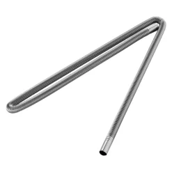 VEVOR Exhaust Hose, 77.95 inch Stainless Steel Exhausts Hose, Diesel Heater Flexible Exhaust Pipe with 2 Hose Clamps, Exhausts Hoses Kit Diesel Heater Accessories for 2KW 5KW 8KW Diesels Heaters
