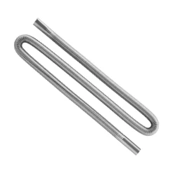VEVOR Exhaust Hose, 58.7 inch Stainless Steel Exhausts Hose, Diesel Heater Flexible Exhaust Pipe with 2 Hose Clamps, Exhausts Hoses Kit Diesel Heater Accessories for 2KW 5KW 8KW Diesels Heaters