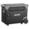 VEVOR Extra Battery for Portable Power Station, 3840Wh LiFePO4 Extra Expansion Battery with 3 Output Ports for Home Use, Outdoor Camping, Road Trips, RVs, Emergencies