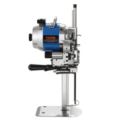 VEVOR Fabric Cutter, 750W High-Speed Straight Knife Cloth Cutting Machine, 9.8