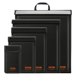 VEVOR Faraday Bag, 4 Pack Faraday Pouch Set for Laptop(16.9x15