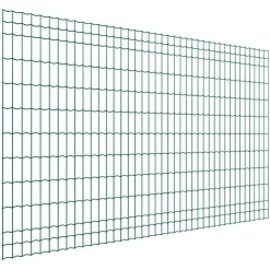 VEVOR Farm Fence, 39 x 984 in, 2 x 4 in Mesh 2.1mm Galvanized Steel Wire Fencing for Cattle, Hog & Sheep, Heavy Duty Vinyl Coated Livestock Fence for Animal Enclosures, Cage Wire, Garden Fences, Green