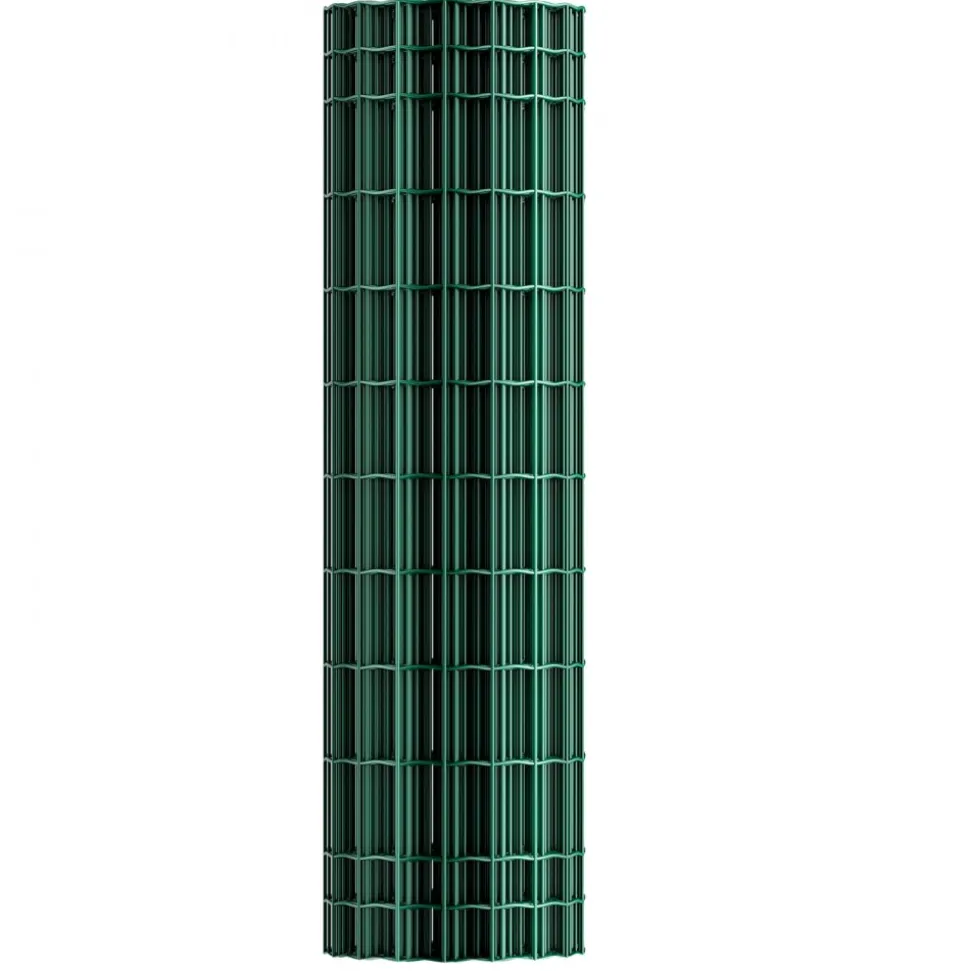 VEVOR Farm Fence, 39 x 984 in, 2 x 4 in Mesh 2.1mm Galvanized Steel Wire Fencing for Cattle, Hog & Sheep, Heavy Duty Vinyl Coated Livestock Fence for Animal Enclosures, Cage Wire, Garden Fences, Green