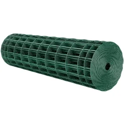 VEVOR Farm Fence, 39 x 984 in, 2 x 4 in Mesh 2.1mm Galvanized Steel Wire Fencing for Cattle, Hog & Sheep, Heavy Duty Vinyl Coated Livestock Fence for Animal Enclosures, Cage Wire, Garden Fences, Green