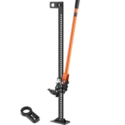 VEVOR Farm Jack, 48" Utility High Lift Farm Jack, 3.18 Ton (7,000 lbs) Capacity Ratcheting Off Road Utility Jacks, Heavy-Duty Lift Jacks with 5.12"-42.5" Lifting Range for Tractor, Truck, SUV