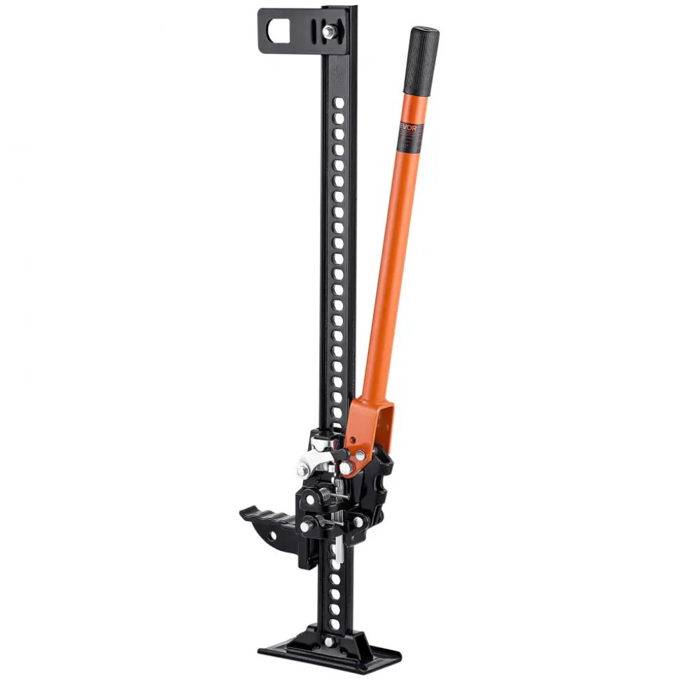 VEVOR Farm Jack, 36" Utility High Lift Farm Jack, 3.18 Ton (7,000 lbs) Capacity Ratcheting Off Road Utility Jacks, Heavy-Duty Lift Jacks with 5.12"-30.3" Lifting Range for Tractor, Truck, SUV