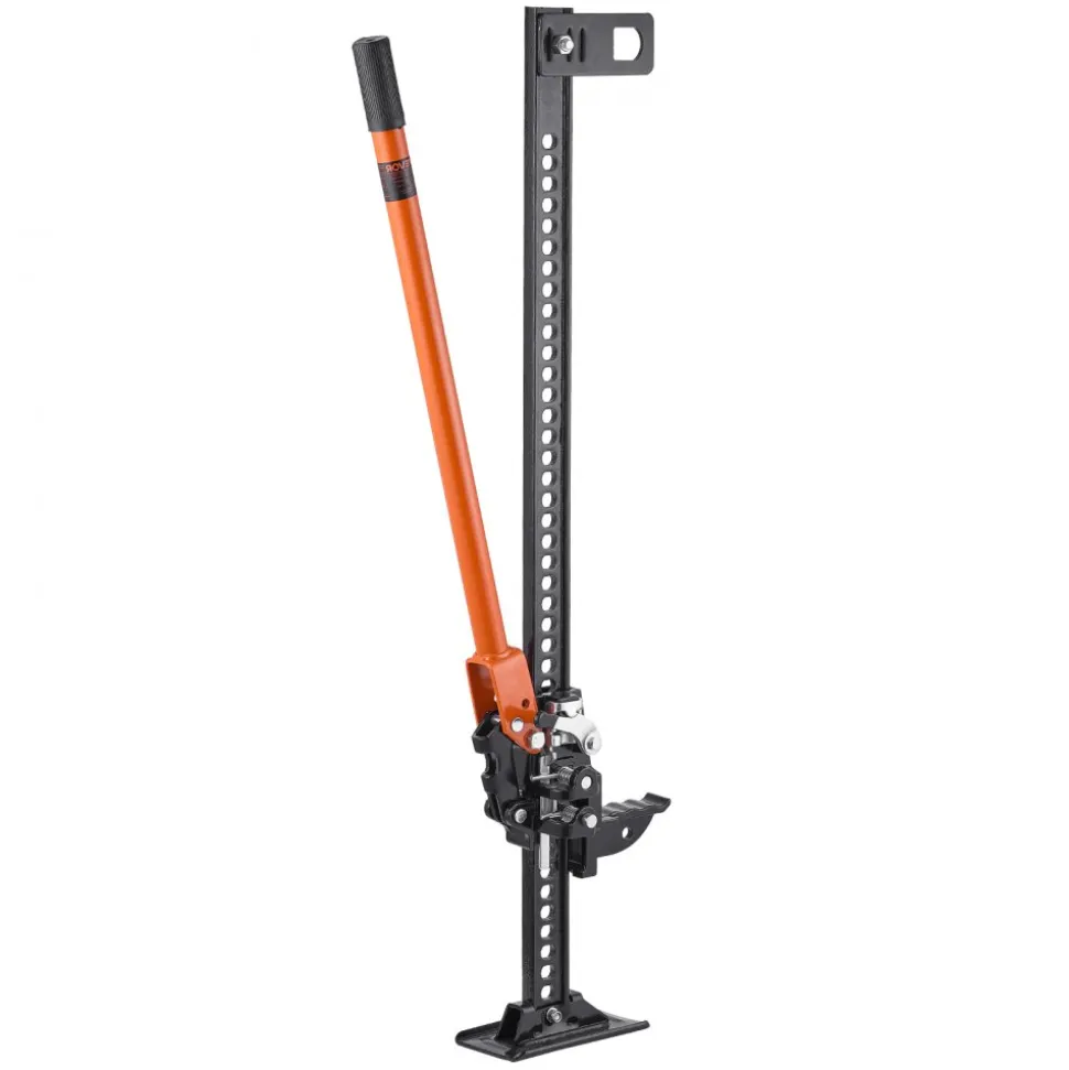 VEVOR Farm Jack, 42" Utility High Lift Farm Jack, 3.18 Ton (7,000 lbs) Capacity Ratcheting Off Road Utility Jacks, Heavy-Duty Lift Jacks with 5.12"-36.6" Lifting Range for Tractor, Truck, SUV