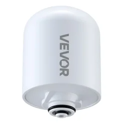 VEVOR Faucet Filter Replacement, 2-Pack Water-Filter Cartridge, 6-Layer High-Efficiency Filtration, 3-Month Value and 211 Gallon Long Lifespan / Filter, Compatible with Model 8627 Filtration System