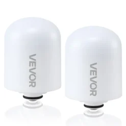 VEVOR Faucet Filter Replacement, 2-Pack Water-Filter Cartridge, 6-Layer High-Efficiency Filtration, 3-Month Value and 211 Gallon Long Lifespan / Filter, Compatible with Model 8627 Filtration System