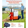 VEVOR Feed Pellet Mill Machine, 5 mm Animal Feed Pellet Making Machine, 3KW 240V Animal Food Granulator Mill Machines with 3 Pressure Rollers & 4 Wheels, Ideal for Poultry, Livestock, Farm Animals