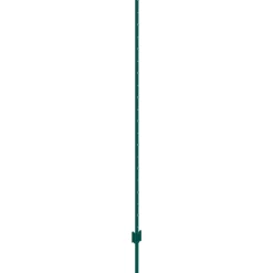 VEVOR 6 Feet Fence Post, 6 Pack U-Channel Heavy Duty Metal Fence Posts, Sturdy Steel Fence Stakes for Garden Yard, Lawn, Farms and Outdoor Wire Fencing, Green