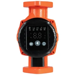 VEVOR F-E007-1F1 High Efficiency Circulator Pump, 16 GPM, 120V 20 ft Cast Iron Hot Water Recirculating Circulation Pump, 1 in Flange Connection, Check Valve, Quiet Operation, for Home Heating System