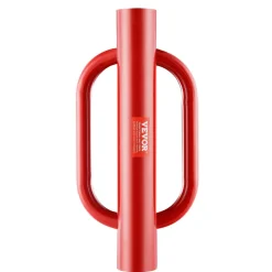 VEVOR Fence Post Driver with Handles, 4.11 in Inner Diameter T Post Pole Pounder, 22LB Heavy Duty Carbon Steel Hand Post Rammer, Farm Fencing Hole Digger for U Channel, Sign Pole, Wooden Post, Red