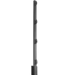 VEVOR Fence Post Extender, 12 Packs 32.1 in Barbed Wire Arm, Sturdy Steel Fence Height Extender, Flat or Surface Mounted  Barbed Wire Extension Arms, Protect Privacy and Prevent Pets Jumping Off