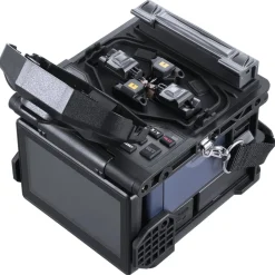 VEVOR Fiber Fusion Splicer 6 Motors with 8s Splicing & 18s Heating, 5200mAh Core Alignment Fibers Optical Splicer, 5
