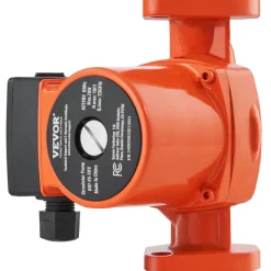 VEVOR 007-F5-7IFC Hot Water Recirculating Pump, 110V, 70W 23 GPM Hot Water Circulation Pump, 1" NPT Flange 3-Speed Circulator Pump, Quiet Operation Circulator Pump for Home Water Heater System