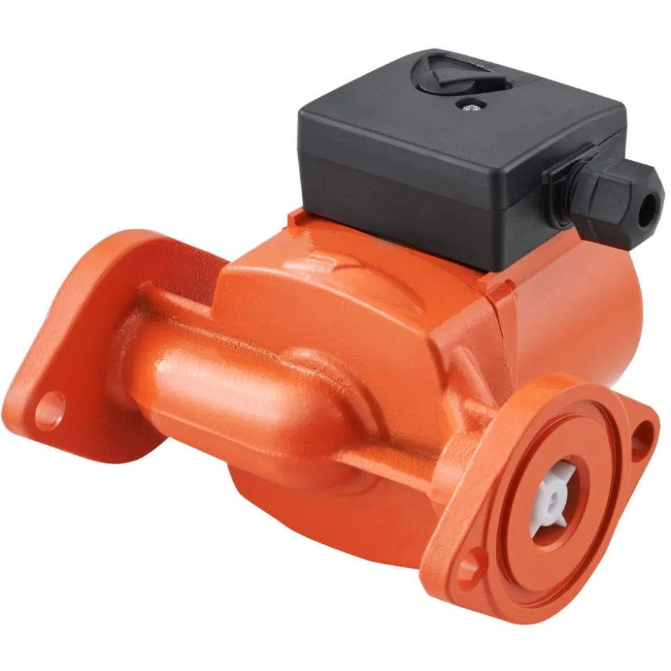 VEVOR 007-F5-7IFC Hot Water Recirculating Pump, 110V, 70W 23 GPM Hot Water Circulation Pump, 1" NPT Flange 3-Speed Circulator Pump, Quiet Operation Circulator Pump for Home Water Heater System