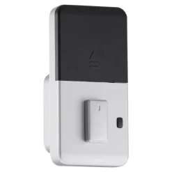 VEVOR Fingerprint Door Lock Set, Electronic Biometric Deadbolt Keyless Entry Door Lock with Handle, Pioneering Easy-Grip Design, Auto Locking, One-Time Code, Anti-Peeking Password, for Home, Silver