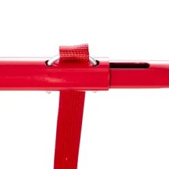 VEVOR Fire Escape Ladder, 5-6 Story 50FT Retractable Emergency Fire Ladder, Lightweight Aluminum Alloy Safety Escape Ladders with Sturdy Polyester Strap, Anti-Slip & Wide Rungs, 1000LBS Max Loading