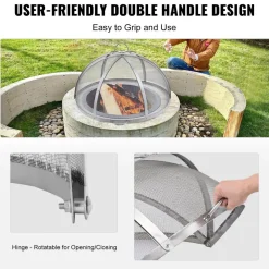 VEVOR Firepit Spark Screen Lid, 30