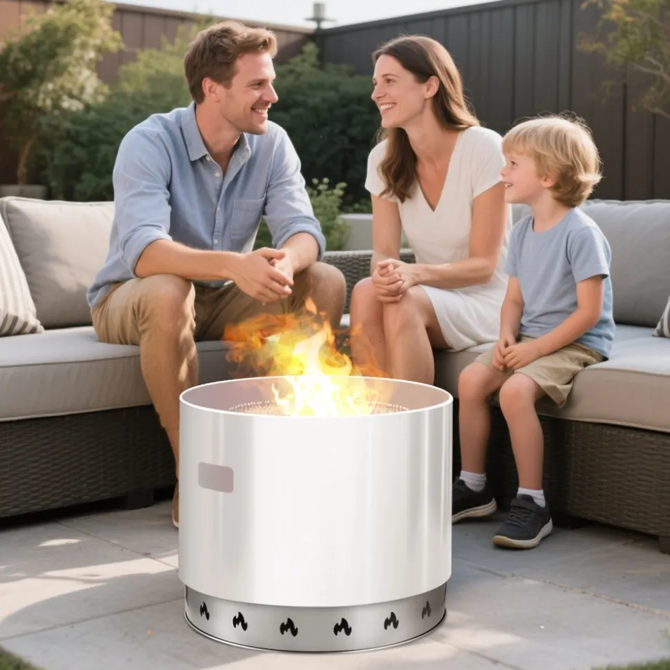 VEVOR Fire Pit Stand for Solo Stove Bonfire,27 Inch Smokeless Fire Pit Ring,Stainless Steel Fireplace Stove Ranger Support Frame Accessory, Portable Outdoor Camping Holder Tools for Fireplace