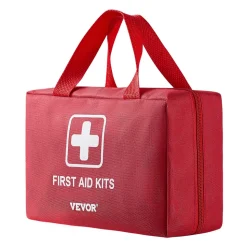 VEVOR First Aid Kit, 500 Pieces, 600D Nylon Large Survival First Aid Bag, Emergency Medical Supplies, for Home, Car, Office, Travel, Camping, Truck, Hiking, Sports, Vehicle and Outdoor Emergencies