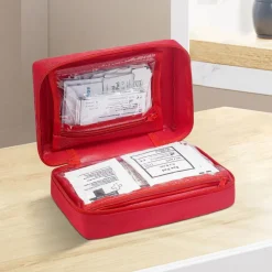 VEVOR First Aid Kit, 500 Pieces, 600D Nylon Large Survival First Aid Bag, Emergency Medical Supplies, for Home, Car, Office, Travel, Camping, Truck, Hiking, Sports, Vehicle and Outdoor Emergencies