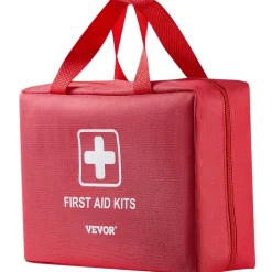 VEVOR First Aid Kit, 420 Pieces, 600D Nylon Large Survival First Aid Bag, Emergency Medical Supplies, for Home, Car, Office, Travel, Camping, Truck, Hiking, Sports, Vehicle and Outdoor Emergencies
