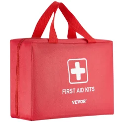 VEVOR First Aid Kit, 420 Pieces, 600D Nylon Large Survival First Aid Bag, Emergency Medical Supplies, for Home, Car, Office, Travel, Camping, Truck, Hiking, Sports, Vehicle and Outdoor Emergencies