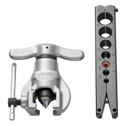 VEVOR Flaring Tool HVAC, 45° Eccentric Single Flaring Tool for 3/16