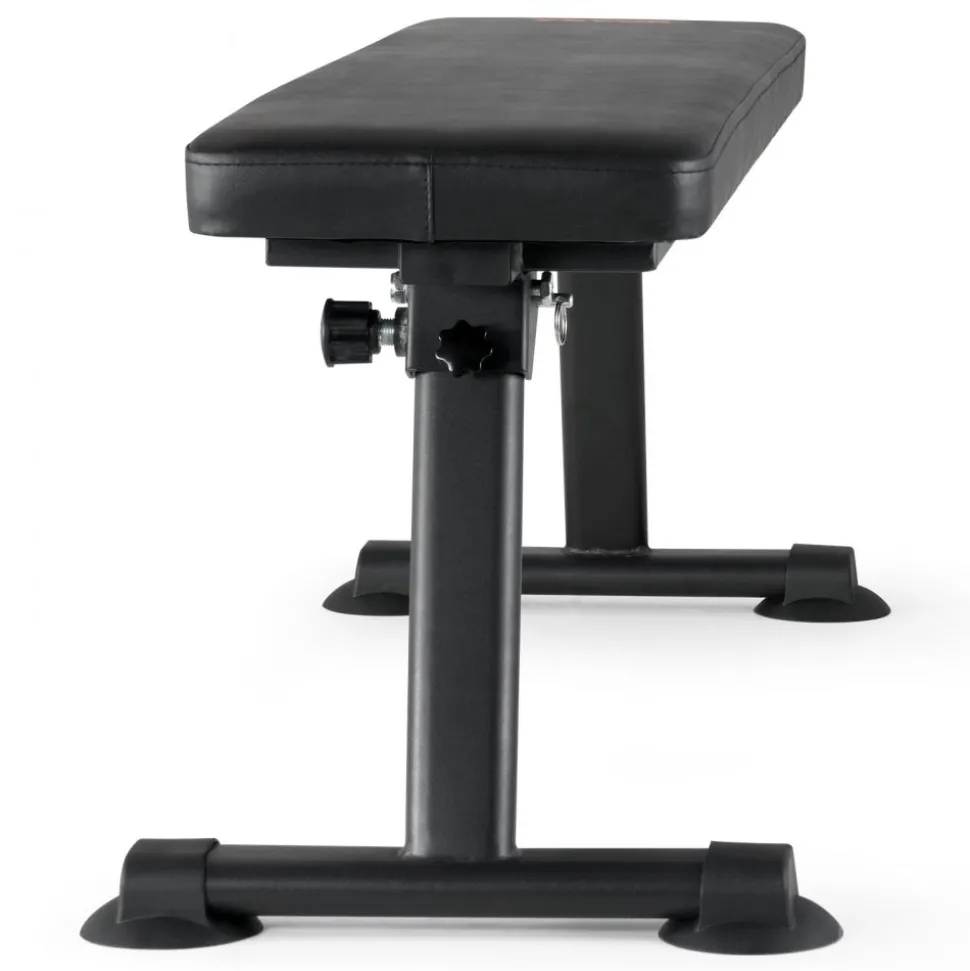 VEVOR Flat Weight Bench, Foldable Strength Training Bench, Utility Workout Bench for Full Body Workout, 1000 LBS Press Bench for Home Gym Exercise, for Multi-Purpose Weight Training and Ab Exercises