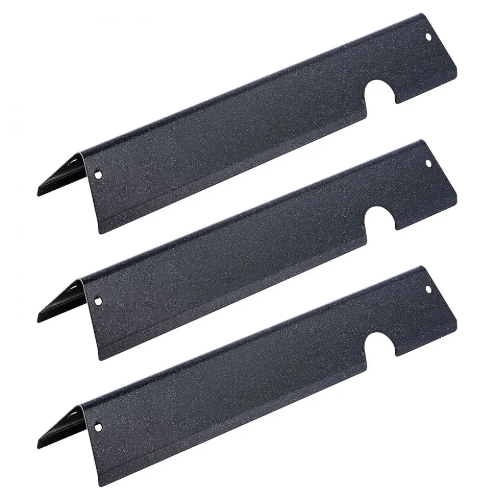VEVOR Flavorizer Bars, 17 inch Grill Replacement Part, for Weber Genesis ll 310 315 335 340, E/S 325s, ES/SX 325s, E/S 335, EX/SX/EPX-335 Grills, Porcelain-enameled Steel Thicker Heat Plate, 5 Pack