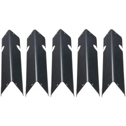 VEVOR Flavorizer Bars, 17 inch Grill Replacement Part, for Weber Genesis ll 310 315 335 340, E/S 325s, ES/SX 325s, E/S 335, EX/SX/EPX-335 Grills, Porcelain-enameled Steel Thicker Heat Plate, 5 Pack