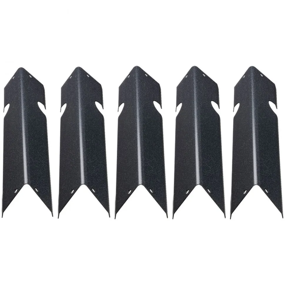 VEVOR Flavorizer Bars, 17 inch Grill Replacement Part, for Weber Genesis ll 310 315 335 340, E/S 325s, ES/SX 325s, E/S 335, EX/SX/EPX-335 Grills, Porcelain-enameled Steel Thicker Heat Plate, 5 Pack