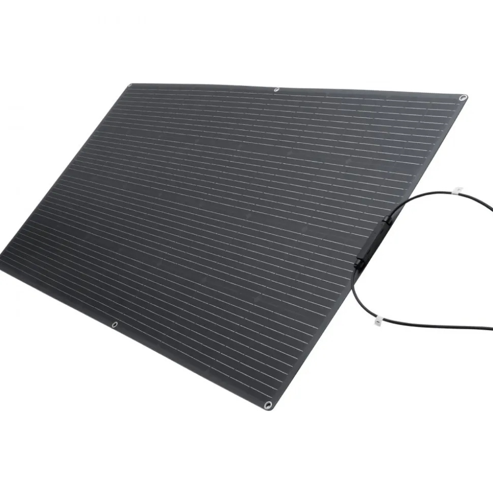 VEVOR Flexible Solar Panel, 200W Semi-Flexible Bendable Monocrystalline Solar Panel, 21.9% Efficiency Mono Off-Grid Charger with MC4 Output, IP67 Waterproof for Marine RV Car Cabin Curved Surfaces