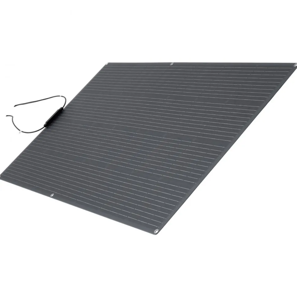 VEVOR Flexible Solar Panel, 200W Semi-Flexible Bendable Monocrystalline Solar Panel, 21.9% Efficiency Mono Off-Grid Charger with MC4 Output, IP67 Waterproof for Marine RV Car Cabin Curved Surfaces
