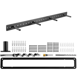 VEVOR Floating Shelf Bracket 1 Pack, 230 lbs/104 kg Weight Capacity, 46x6.2x3 inch / 1168.4x157.4x76.2 mm, Heavy Duty Hidden Shelf Brackets Support, Wall Mounting Invisible Floating Shelves Bracket