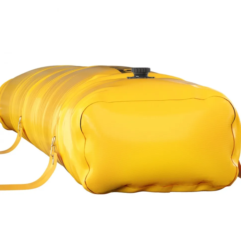 VEVOR Flood Barrier, 12 ft Length x 12 in Height Sandbag Alternative, Water Barrier for Flooding with Great Waterproof Effect, Reusable PVC Water Diversion Tubes, Flood Barriers for Home, Door, Garage