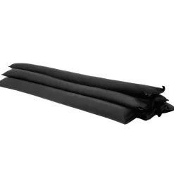VEVOR Flood Barrier, 10 Pack, 5 x 0.7 ft Flood Bags with Bucket, Reusable Water Absorbent Barrier Activated by Water, Sandless Sandbags Blockage, Flooding Prevention Bags for Basement, Garage, Doorway
