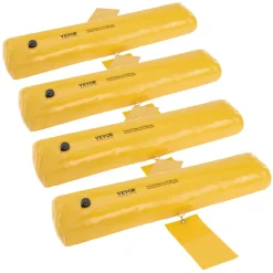 VEVOR Flood Barriers, Sandbag Alternative Flood Bags 4 Pack, Flood Barrier for Home, Water Barriers for Flooding, Doorway, Driveway(4FTx6in)