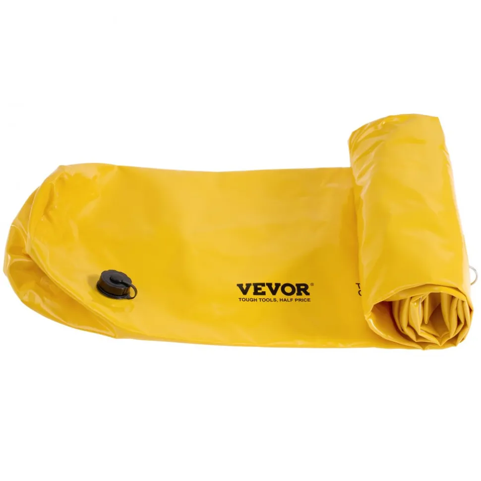 VEVOR Flood Barriers, Sandbag Alternative Flood Bags 4 Pack, Flood Barrier for Home, Water Barriers for Flooding, Doorway, Driveway(4FTx6in)