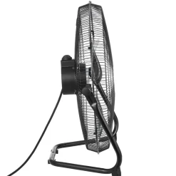 VEVOR Floor Fan, 3 Speeds High Velocity Heavy Duty 14 Inch Industrial Fan, 2560 CFM 360° Adjustable Tilt 19.69 ft/sec Airflow Large Metal Fan, for Home, Gym, Office, Garage, Commercial Shop & Bedroom