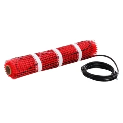 VEVOR Floor Heating Mat, 30 Sq.ft, Electric Radiant In-Floor Heated Warm System with Digital Floor Sensing Thermostat, Includes Installation Monitor, Adhesive Back for Easy Installation on The Floor